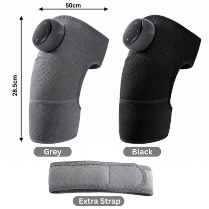 Rechargeable Heated Knee Massager – Ergonomic Relief for Joint Pain & Stiffness