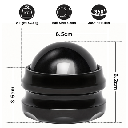 Deep Tissue Massage Ball – Trigger Point Roller for Neck, Back, Shoulders, Legs & Feet