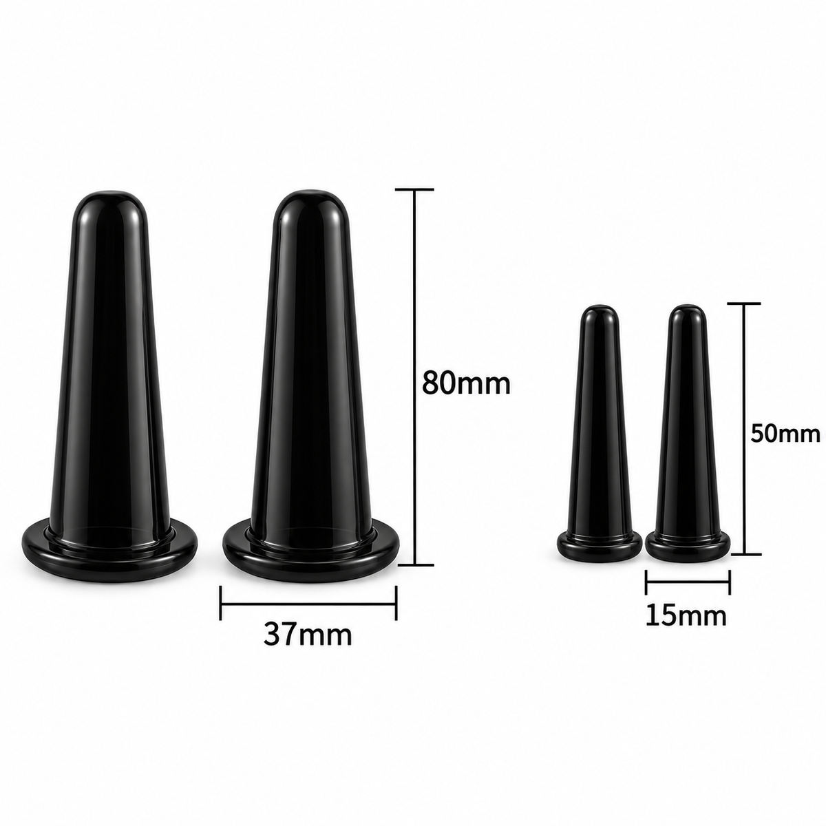 The Daily Co™ Silicone Facial Cupping Set