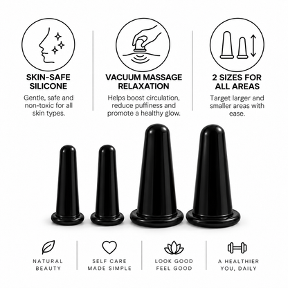 The Daily Co™ Silicone Facial Cupping Set