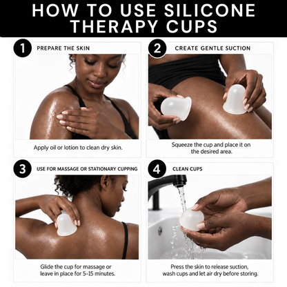 The Daily Co™ Silicone Cupping Cups