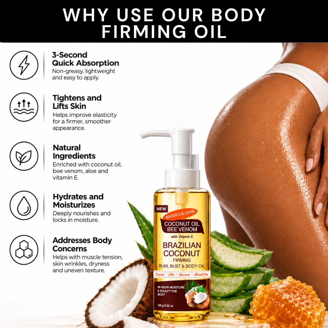 The Daily Co™ Coconut & Bee Venom Body Massage Oil