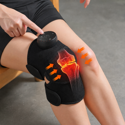 Rechargeable Heated Knee Massager – Ergonomic Relief for Joint Pain & Stiffness